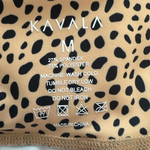 NWOT Kavala Cheetah Leggings - Picture 5 of 5